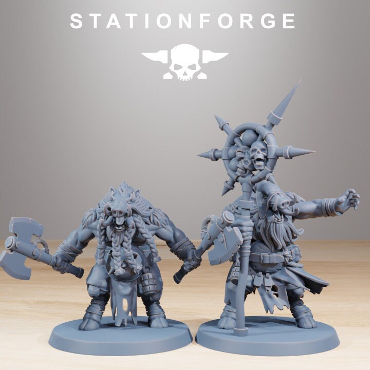 Corrupted Beasts v1 - StationForge - 28mm