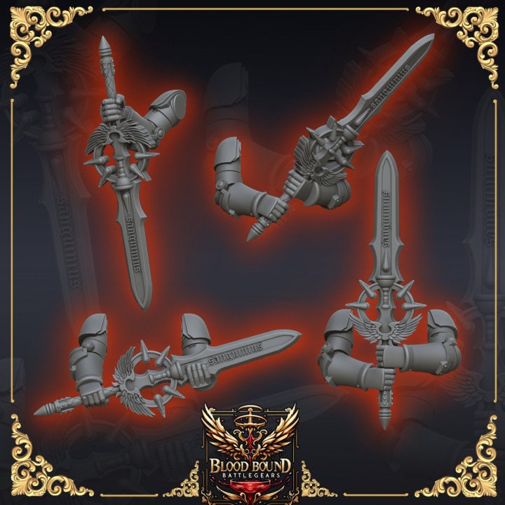 BloodBound BattleGears Sword set - - Cyberbrush