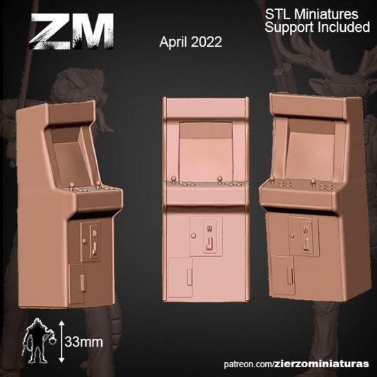 Arcade Machine - 33mm - Zierzo Miniaturas