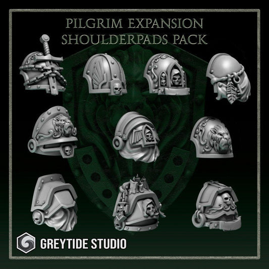 Pilgrims Expansion Shoulderpads Pack - Bits - GreyTide Studio