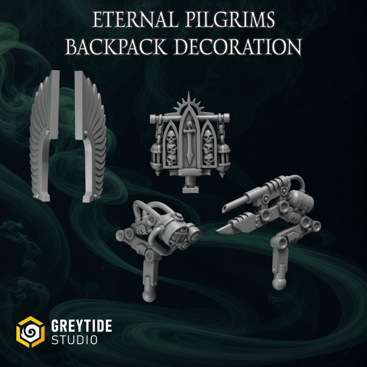 EPT Backpacks decorations - Bits - GreyTide Studio