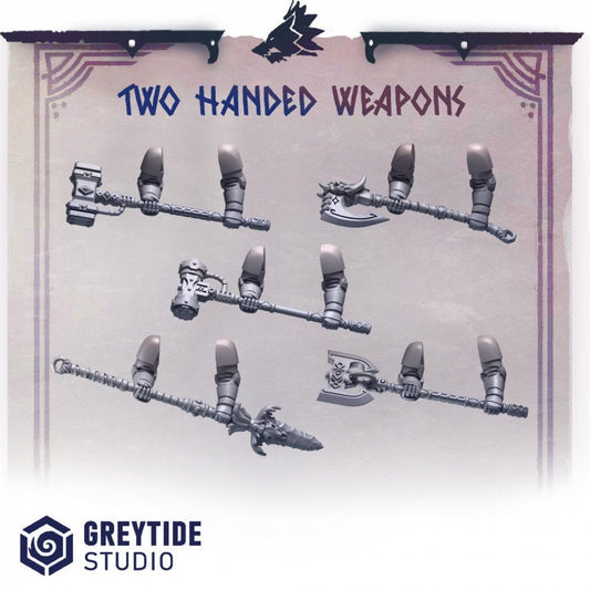 Two handed weapons PH - Bits - - GreyTide Studio