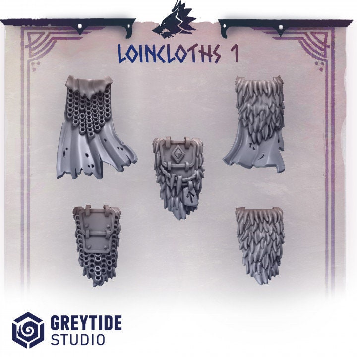 Loincloths 1 PH - Bits - - GreyTide Studio