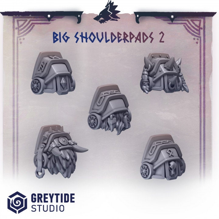 Big shoulder pads 2 PH - Bits - - GreyTide Studio