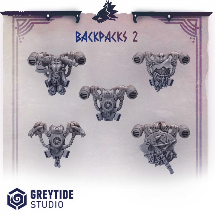 Backpacks 2 PH - Bits - - GreyTide Studio