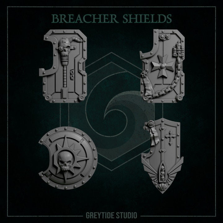 Breacher Shields - Bits - GreyTide Studio