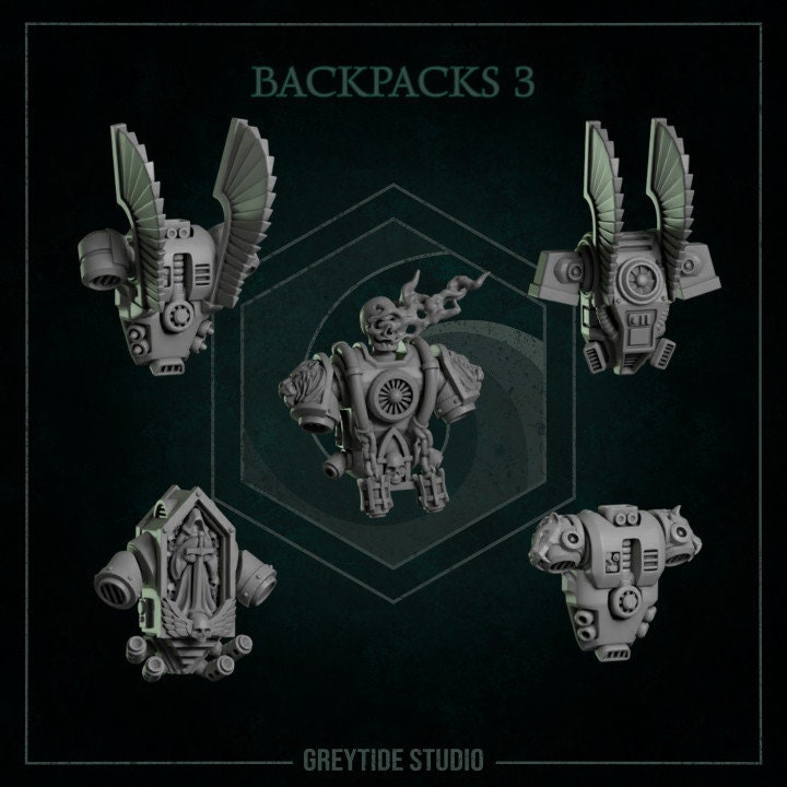 Backpacks 3 - Bits - GreyTide Studio