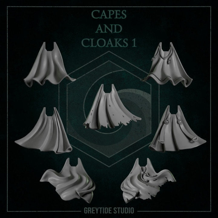 Capes and cloaks - Bits - GreyTide Studio