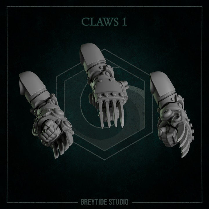 Claws 1 - Bits - GreyTide Studio