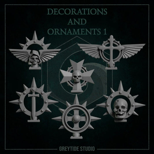 Decorations and Ornaments 1 - Bits - GreyTide Studio