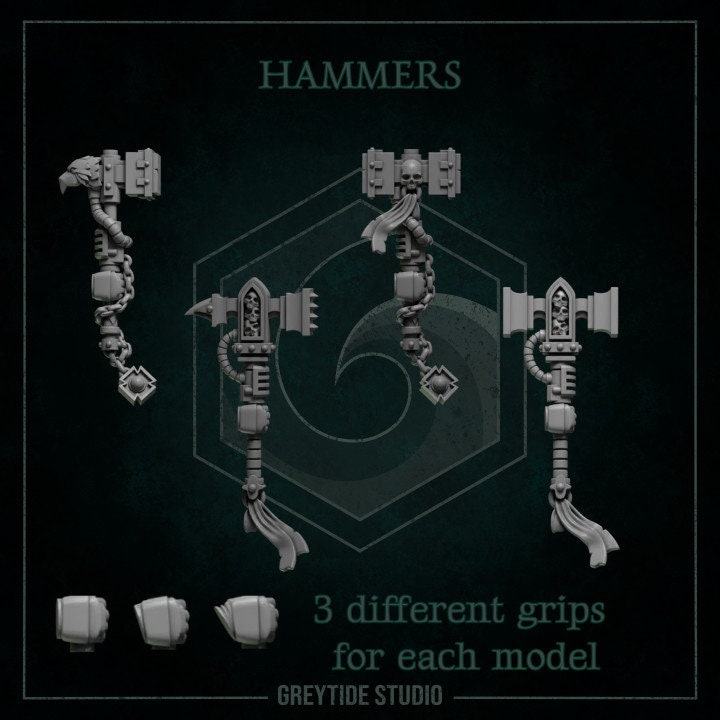 Hammers - Bits - GreyTide Studio