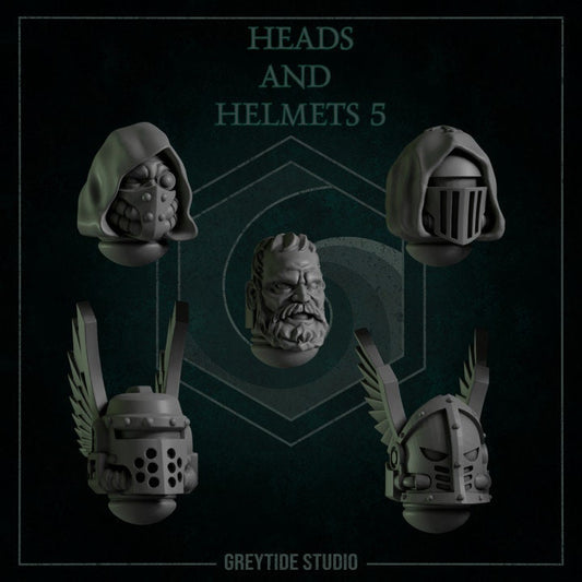 Heads and Helmets 5 - Bits - GreyTide Studio