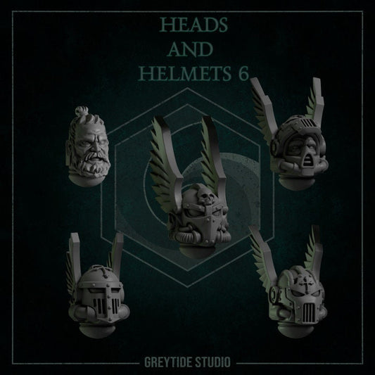 Heads and Helmets 7 - Bits - GreyTide Studio