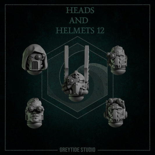 Heads and Helmets 12 - Bits - GreyTide Studio