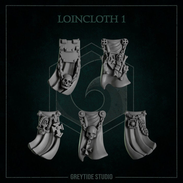 Loincloths 1 - Bits - GreyTide Studio