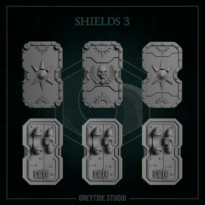 Shields 3 - Bits - GreyTide Studio