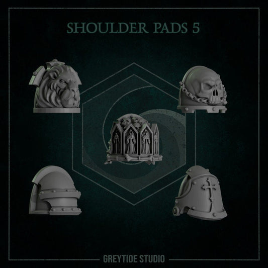 Shoulder pads 5 - Bits - GreyTide Studio