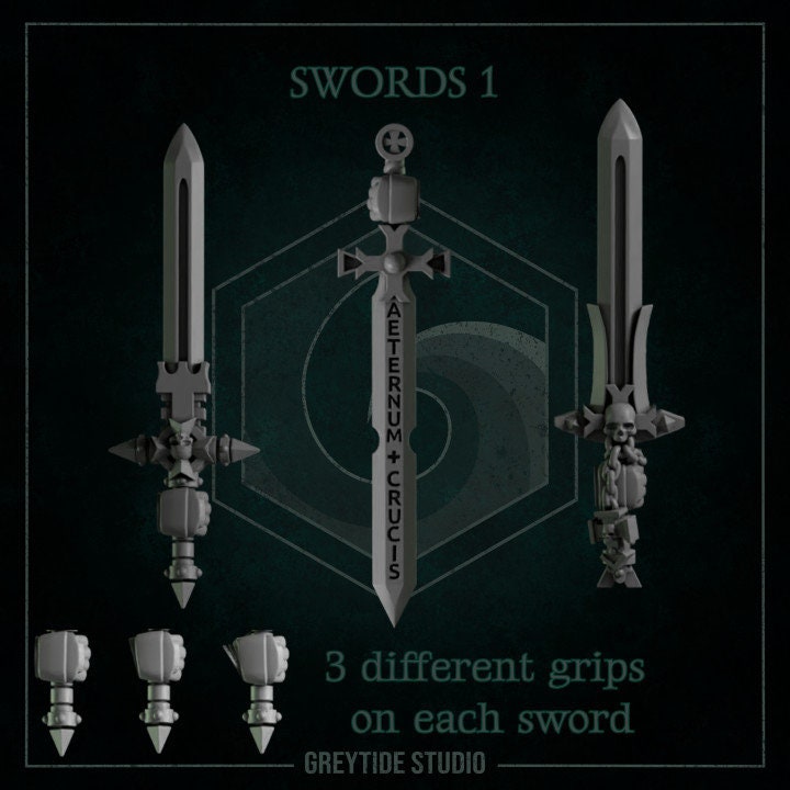 Swords 1 - Bits - GreyTide Studio