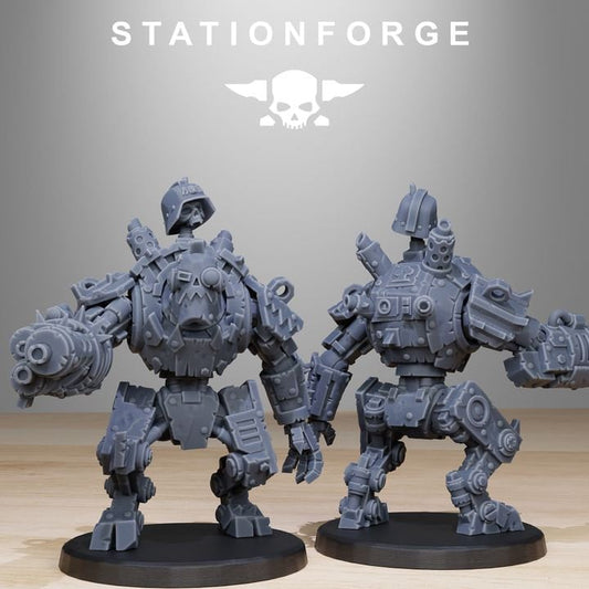 Orkaz Bots Infantry v3 - StationForge - 28mm