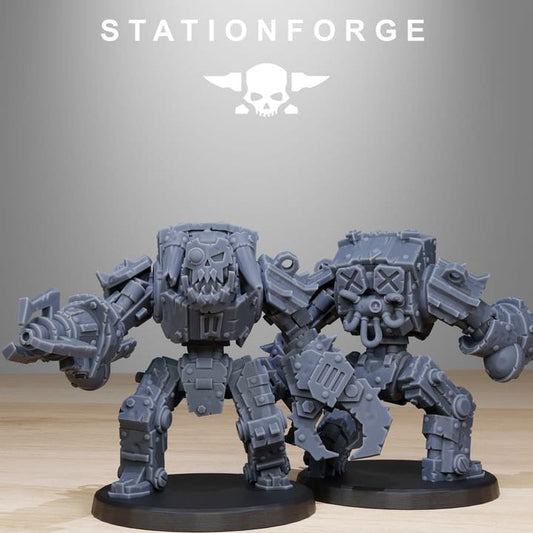 Orkaz Bots Infantry v4 - StationForge - 28mm