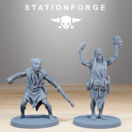 Corrupted Guard Fanatics v1 - StationForge - 28mm