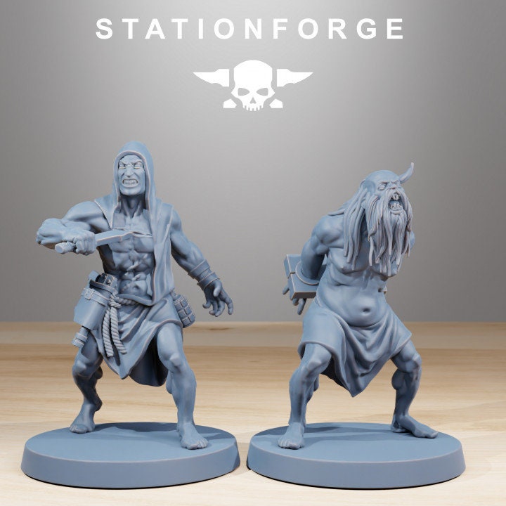 Corrupted Guard Fanatics v2 - StationForge - 28mm