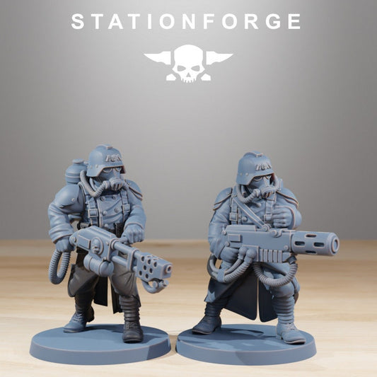 GrimGuard Combatants v5 - StationForge - 28mm