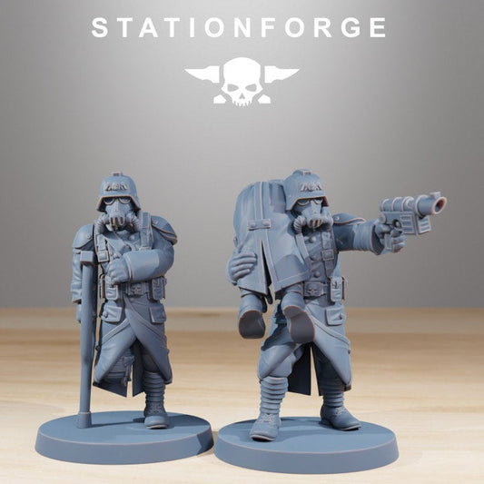 GrimGuard Casualties v5 - StationForge - 28mm