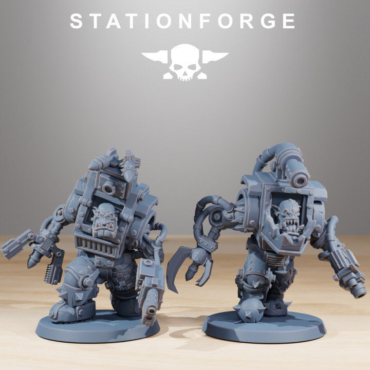 Orkaz Steelbrutes v5 - StationForge - 28mm