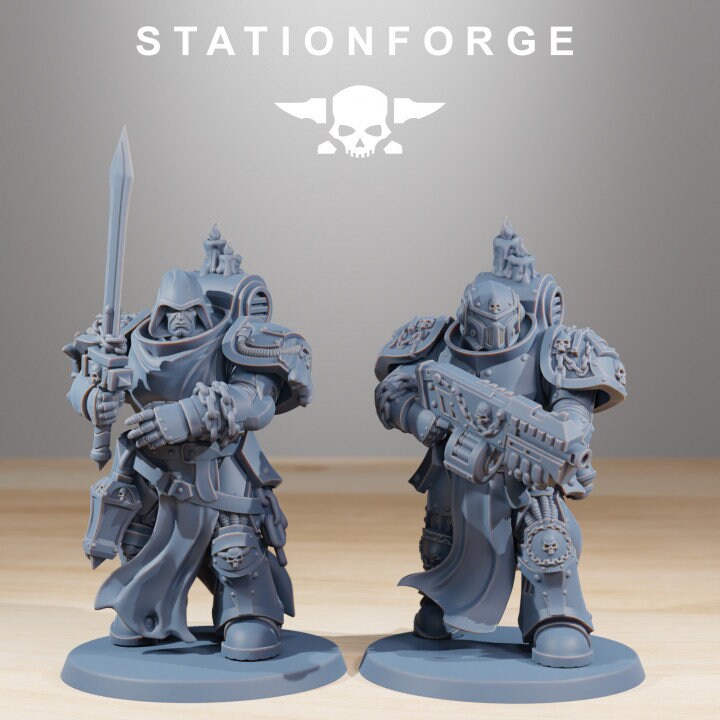 Socratis Crusaders v2 - StationForge - 28mm