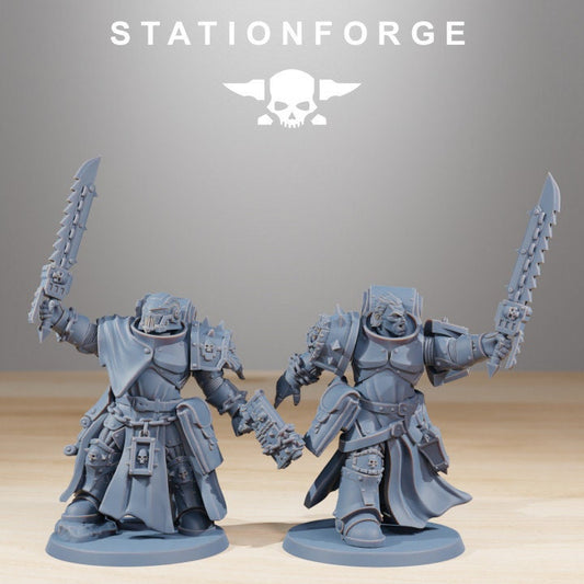 Socratis Crusaders v3 - StationForge - 28mm