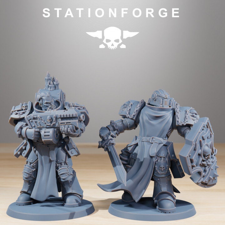 Socratis Crusaders v5 - StationForge - 28mm