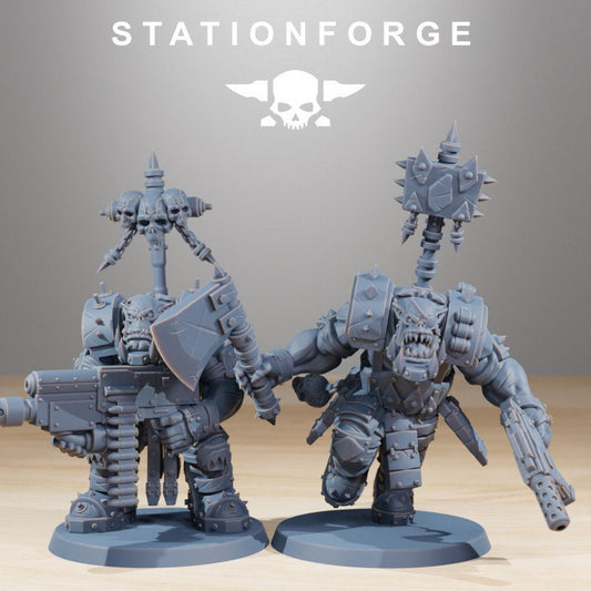 Orkaz SkullKrushers v4 - StationForge - 28mm