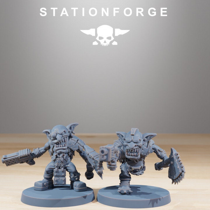 Gobs Berserkers v6 - StationForge - 28mm