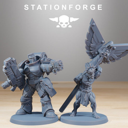 Socratis Reinforcers v1 - StationForge - 28mm