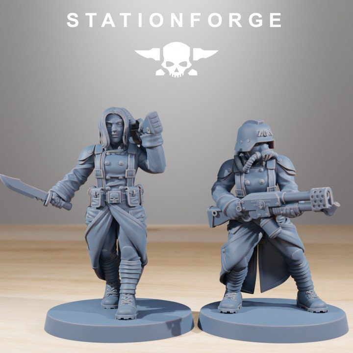 GrimGuard Sisters of War v5 - StationForge - 28mm