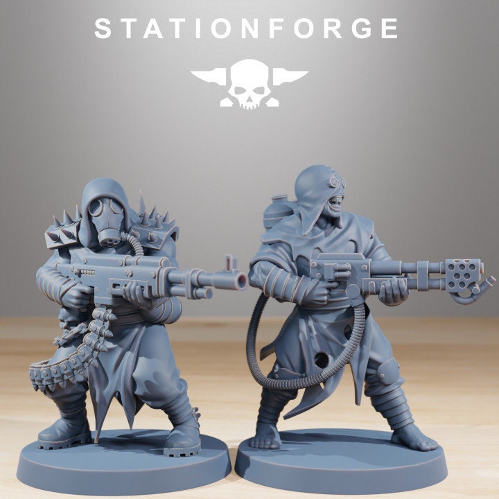 Corrupted Guard Nomads v2 - StationForge - 28mm