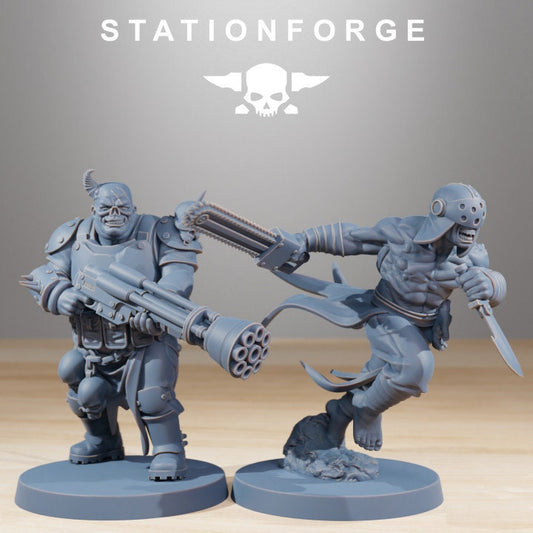 Corrupted Guard Nomads v5 - StationForge - 28mm