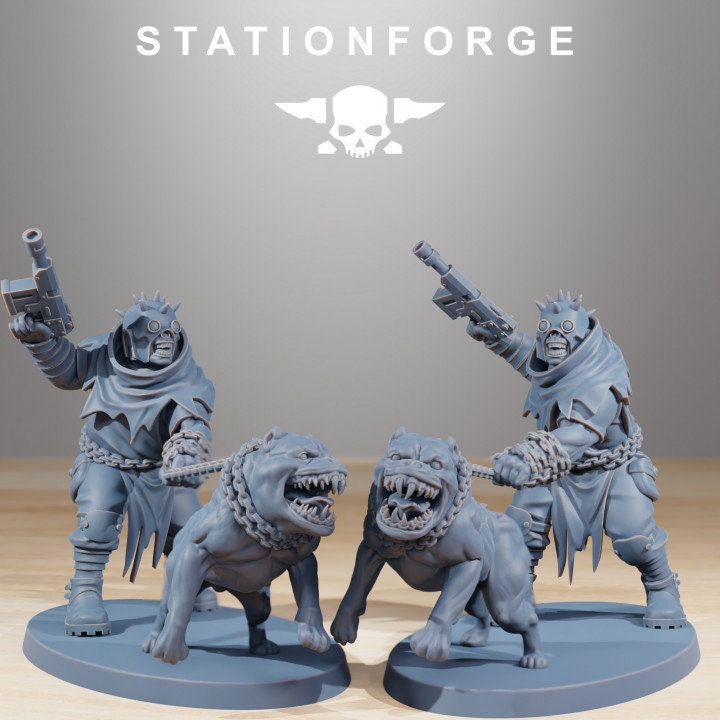 Corrupted Guard Nomads v6 - StationForge - 28mm