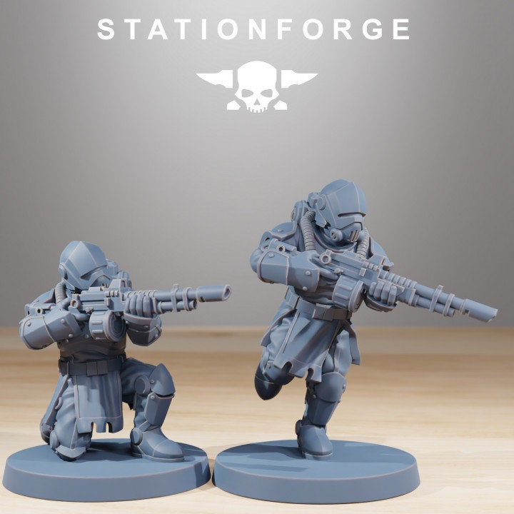 RoyalGuard Infantry v4 - StationForge - 28mm