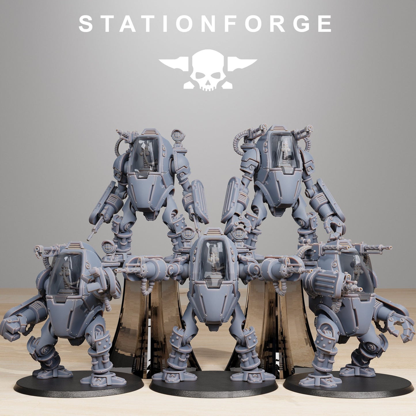 Scavenger Clankers - StationForge - 28mm