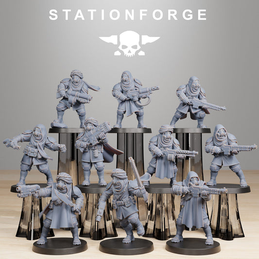 GrimGuard Scorchers - StationForge - 28mm