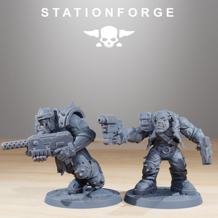 Orkaz Infantry v5 - StationForge - 28mm