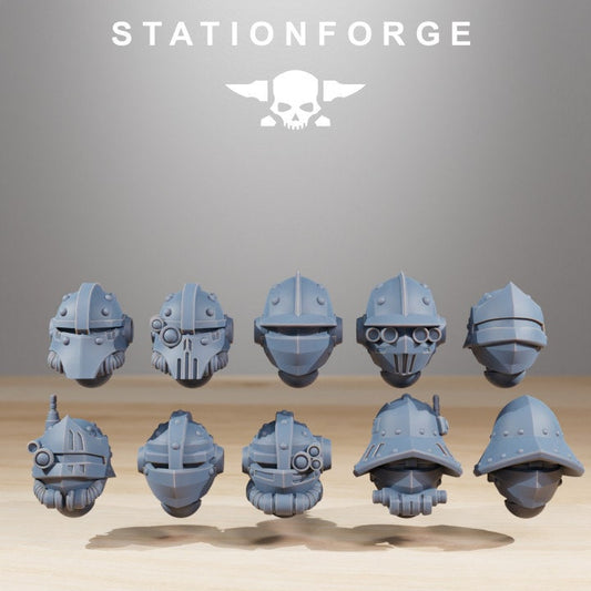 Helmets - Frontliners Infantry - StationForge - 28mm