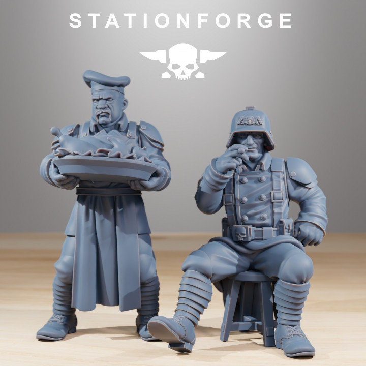 GrimGuard Holiday Feast v3 - StationForge - 28mm