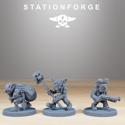 Gobs Pirates v7 - StationForge - 28mm