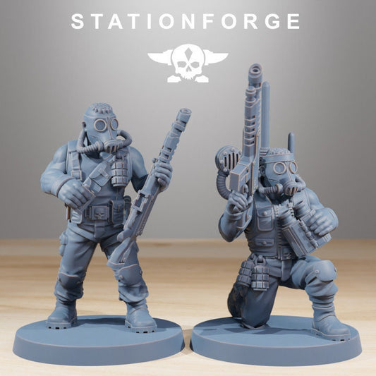 GrimGuard Jungle Fighters v3 - StationForge - 28mm