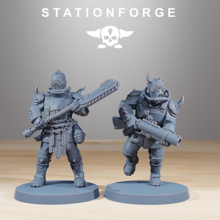 Corrupted Guard The Forsaken v1 - StationForge - 28mm