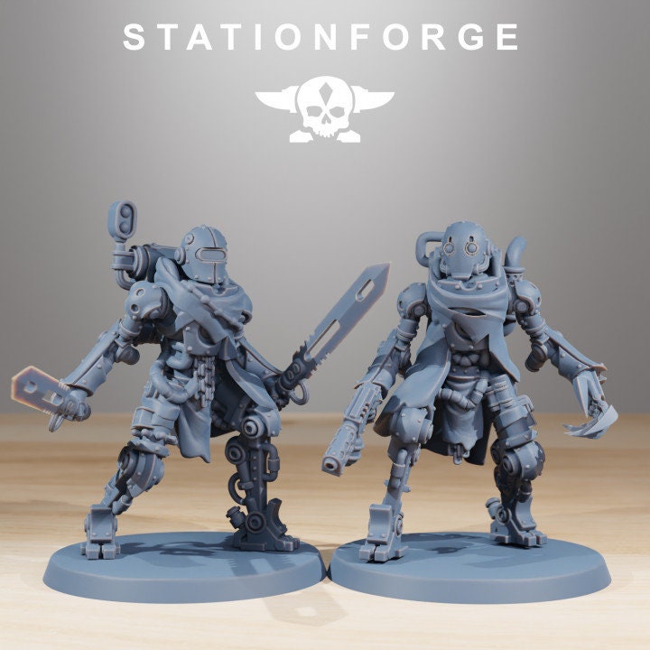 Scavenger Junkbots Builder Kit v1 - StationForge - 28mm