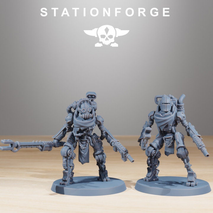 Scavenger Junkbots Builder Kit v5 - StationForge - 28mm